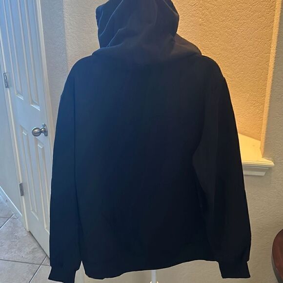 Young & Reckless Mens Large Slingshot Hoodie Black Racing Graphic Print NWOT - Picture 5 of 6